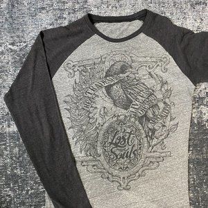 Vintage Affliction "Lost Souls" Long Sleeve Reglan Shirt